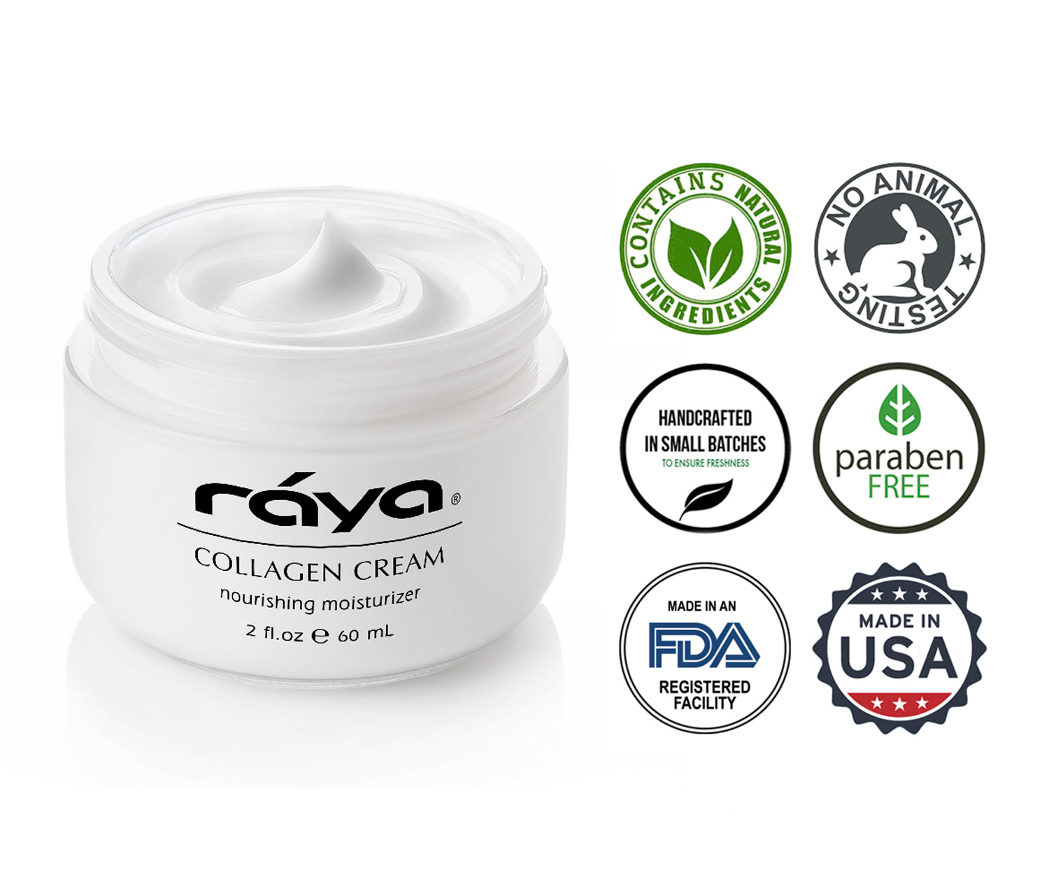RAYA Collagen Cream (302) | Moisturizing and Nourishing Face Cream