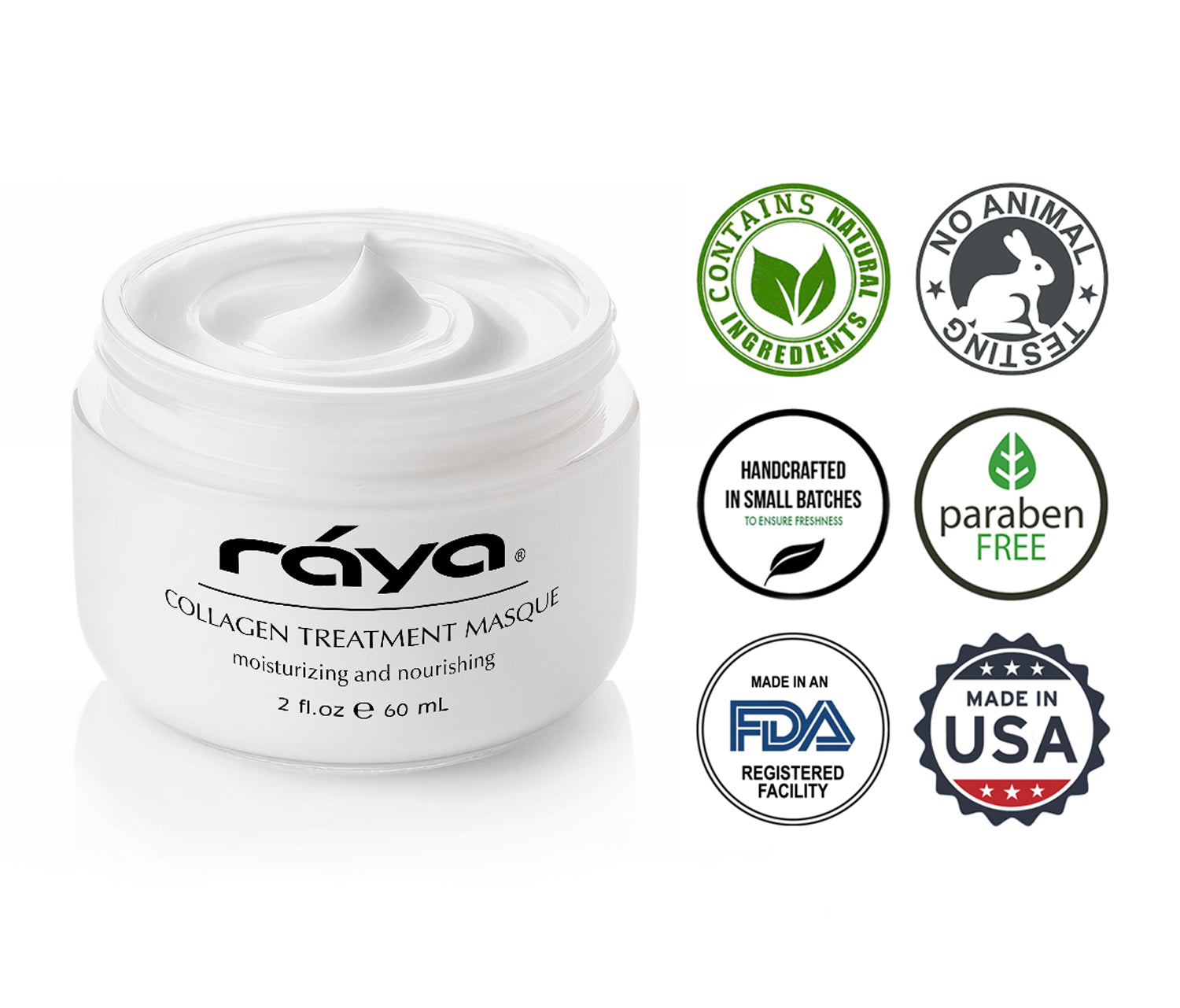 RAYA Collagen Treatment Masque (604) Nourishing Facial Treatment