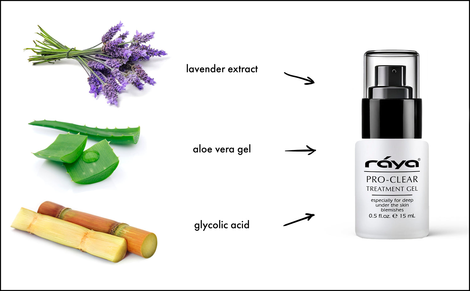 RAYA Pro-Clear Treatment Gel (715) | Facial Spot Treatment for