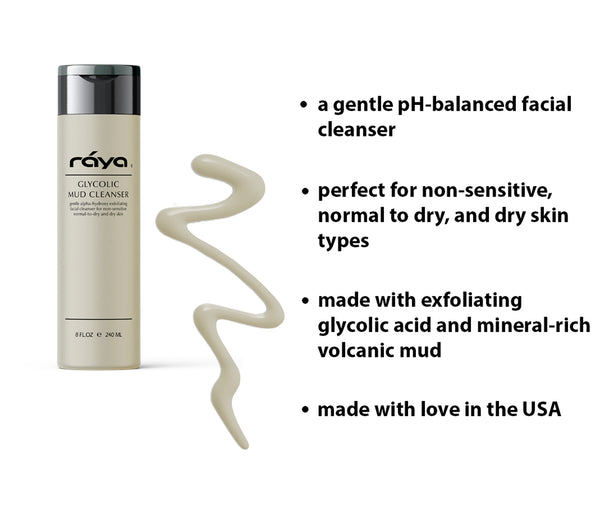 GLYCOLIC MUD CLEANSER (G-103) RAYA SPA