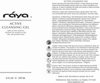 ACTIVE CLEANSING GEL (G-107) RAYA SPA