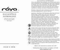 EUCALYPTUS ASTRINGENT (G-207) RAYA SPA