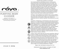 PURIFYING BODY CLEANSER (S-101) RAYA SPA