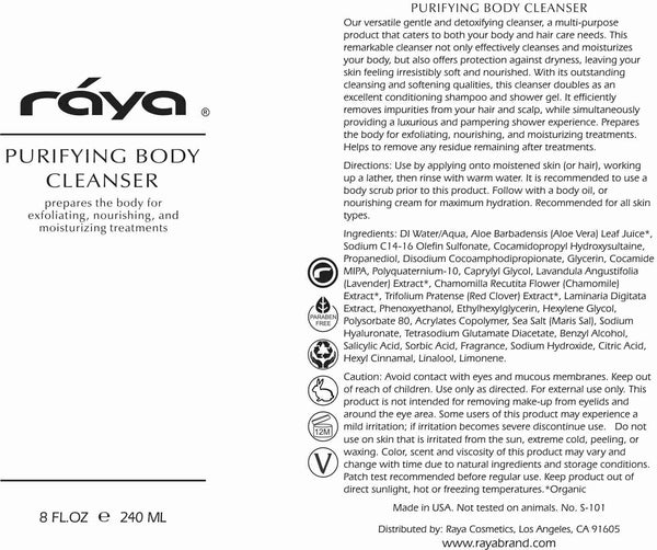 PURIFYING BODY CLEANSER (S-101) RAYA SPA