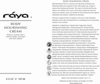 BODY NOURISHING CREAM (S-112) RAYA SPA