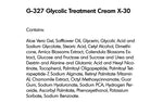 GLYCOLIC TREATMENT CREAM X-30 (G-327) - rayaspa