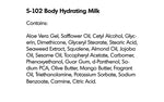 BODY HYDRATING MILK (S-102) - rayaspa