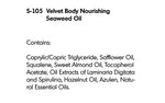 VELVET BODY NOURISHING SEAWEED OIL (S-105) - rayaspa